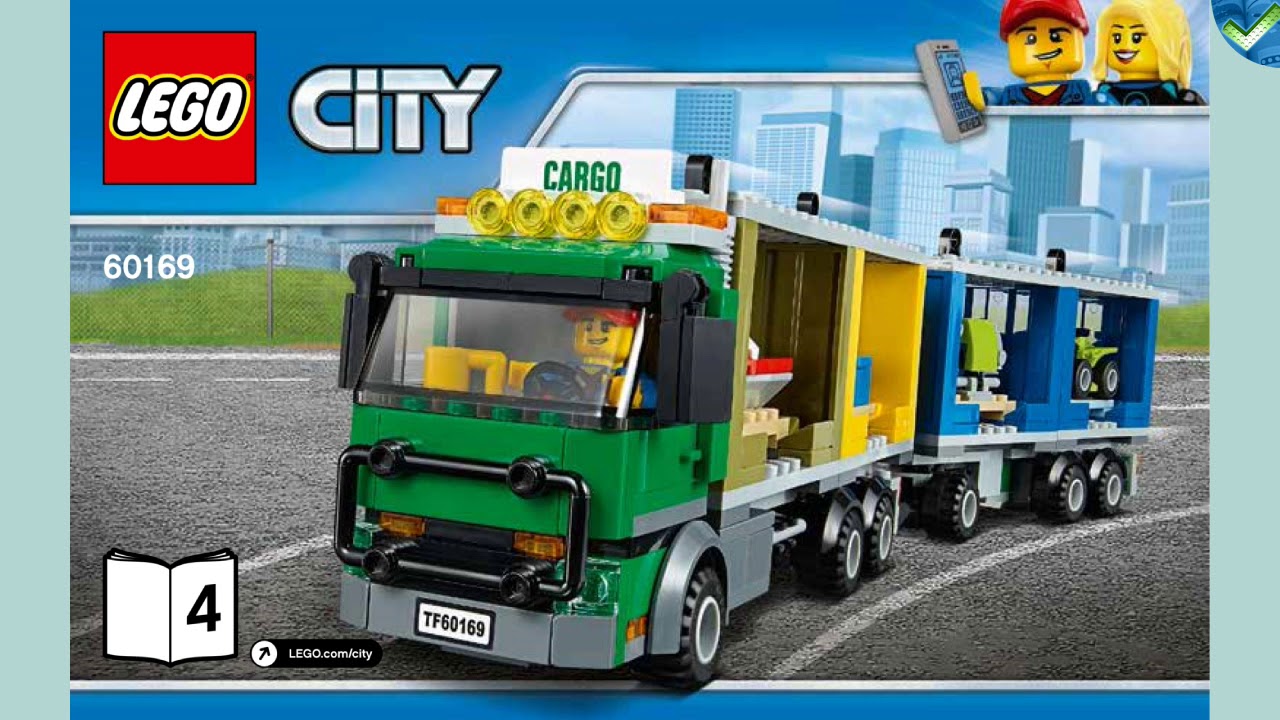 60169 Cargo Terminal LEGO® City Manual at the Brickmanuals Instruction Archive