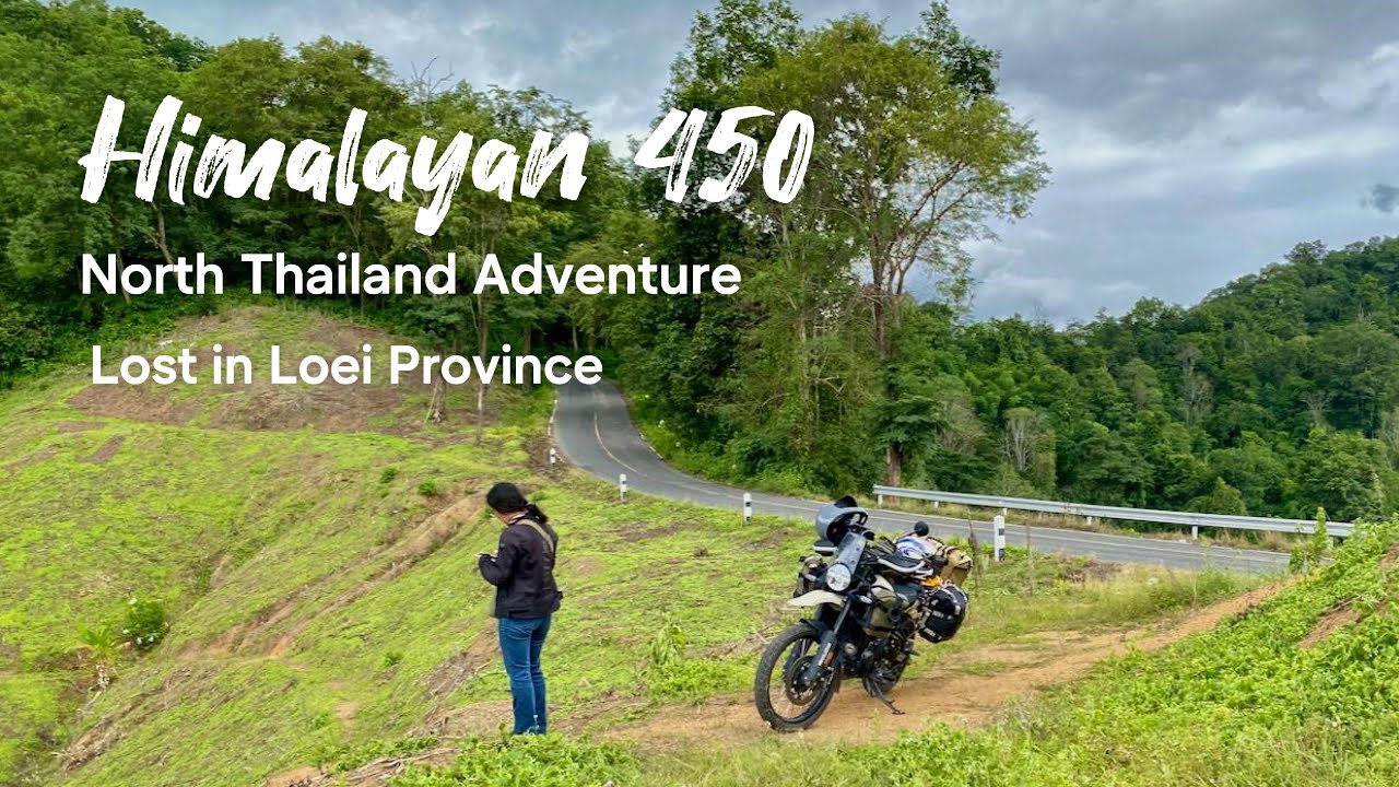 Exploring North Thailand's Loei Provinces on our Himalayan 450.