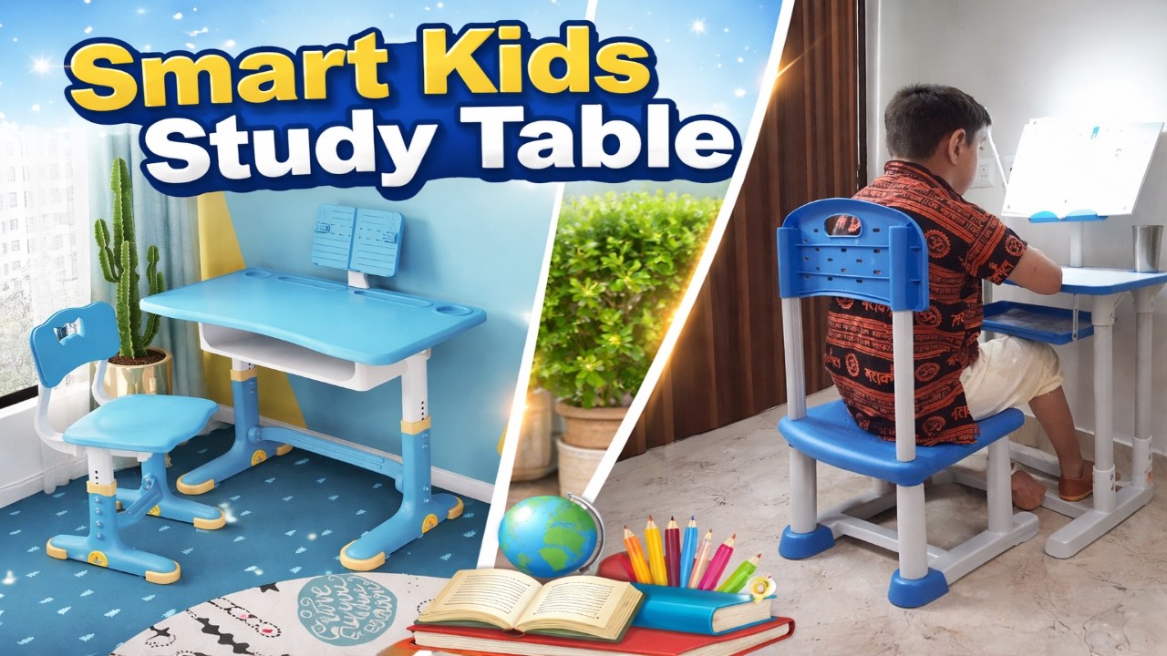 Smart Kids Study Table | Kids Study Table | Best Study Table | Study Table Decor 