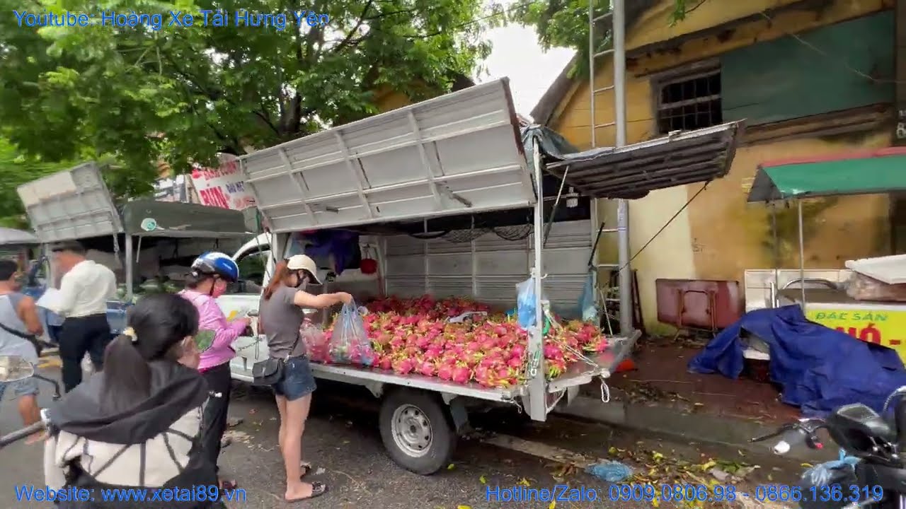 Giới Thiệu Thực Tế Xe Tải 1 Tấn Thùng Bán Hàng Lưu Động | THACO TOWNER 990 Đáp Ứng Được Mọi Nhu Cầu