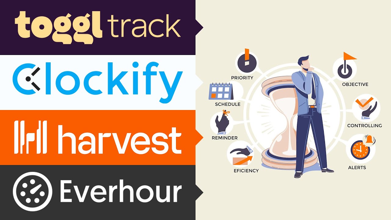 Toggl vs Clockify vs Harvest vs Everhour (2026) Best Time Tracking Apps