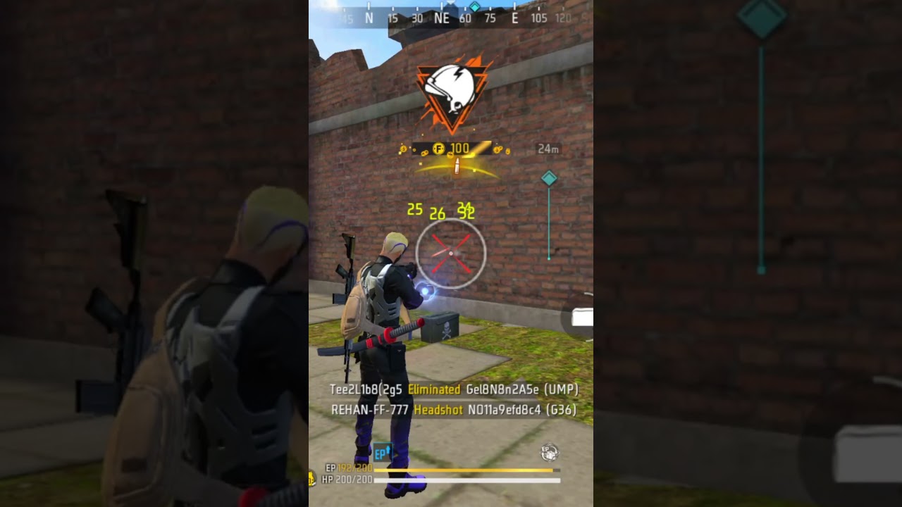 Free fire gaming video/Day 60😱😱#gameonfire #freefire #gaming #trending #shorts