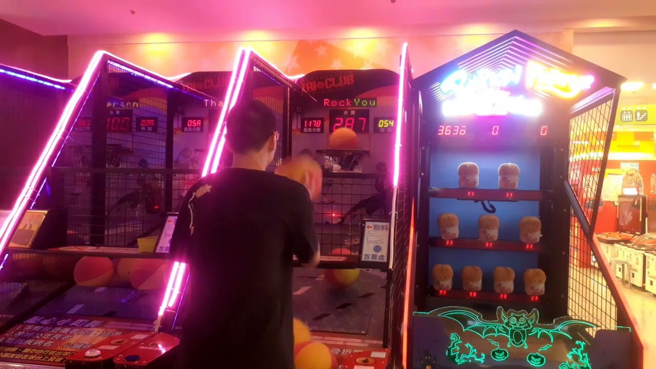 友情客串-AI籃球機首次與@alexfu1236 @railway-0165 三人接力能否破600分?