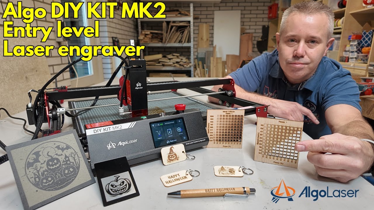 Algo Laser DIY KIT MK2 | Entry level laser engraver | #laser #diy #laserengraving