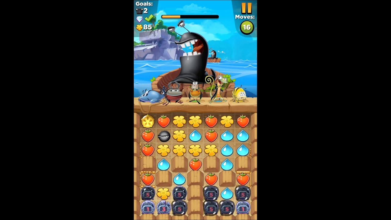 Best fiends level 189 walkthrough android gameplay