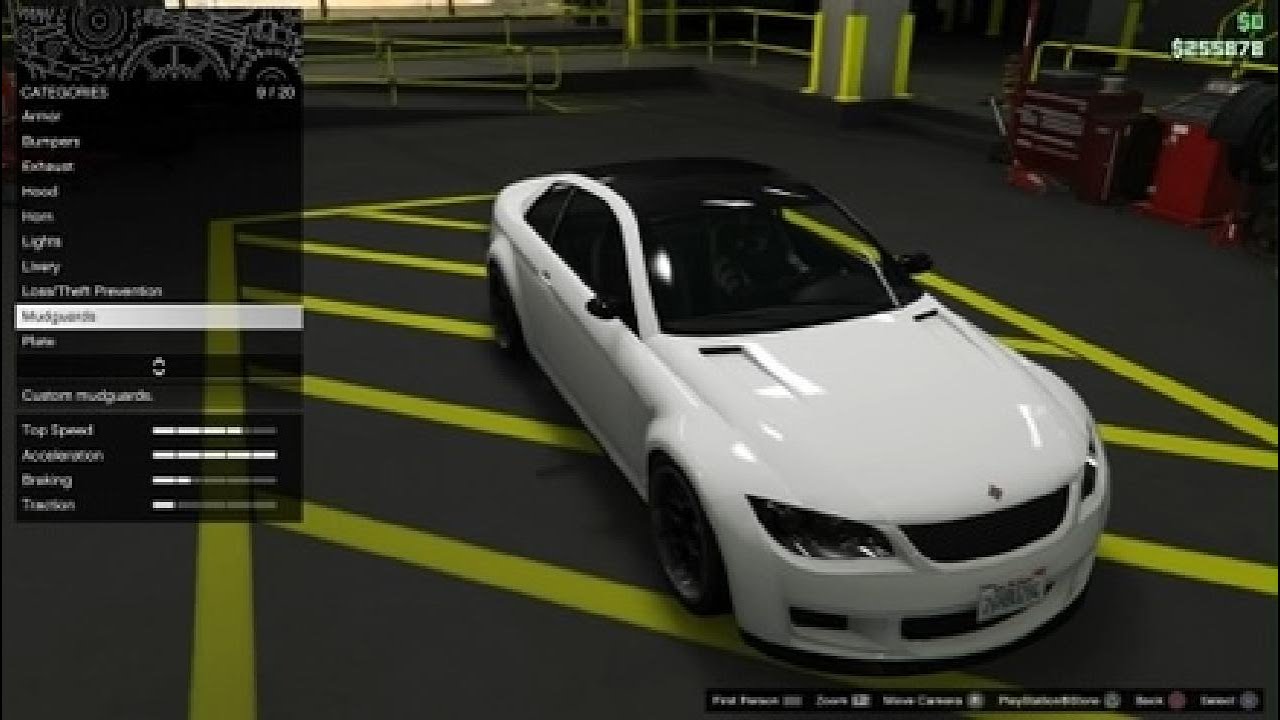 GTA5 ONLINE-Costomizeing the sentinel XS