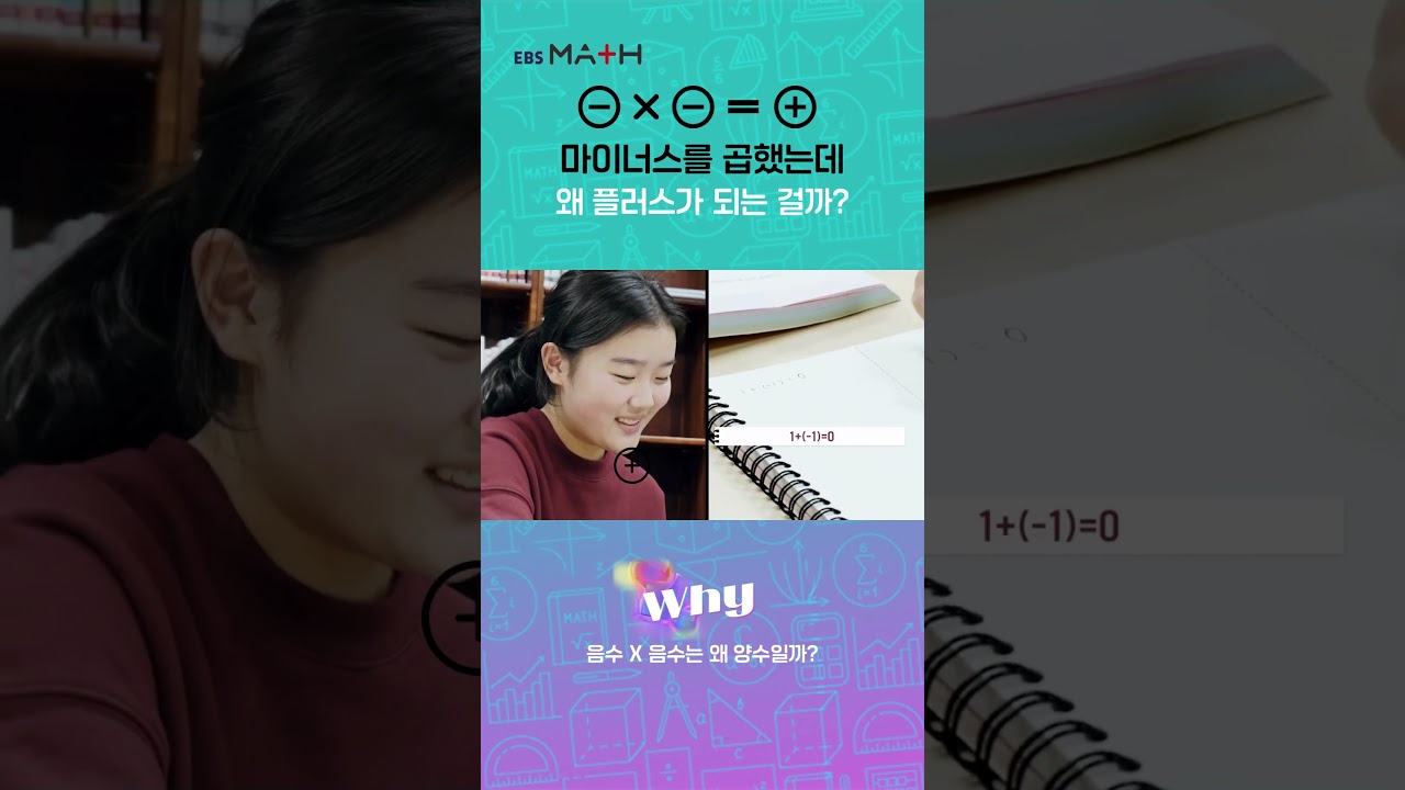 ➖ 마이너스를 ❌ 곱했는데 ➕ 플러스가 되는 이유!｜EBSMath WHY｜#정승제 #EBSMath
