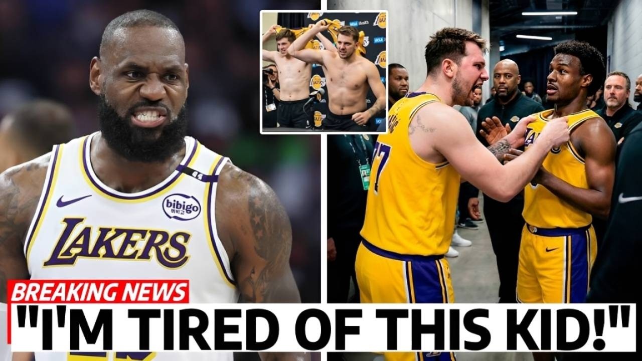 LeBron James Pushes Lakers | To Drop Luka Dončić And Austin Reaves Over Bronny James Mocking