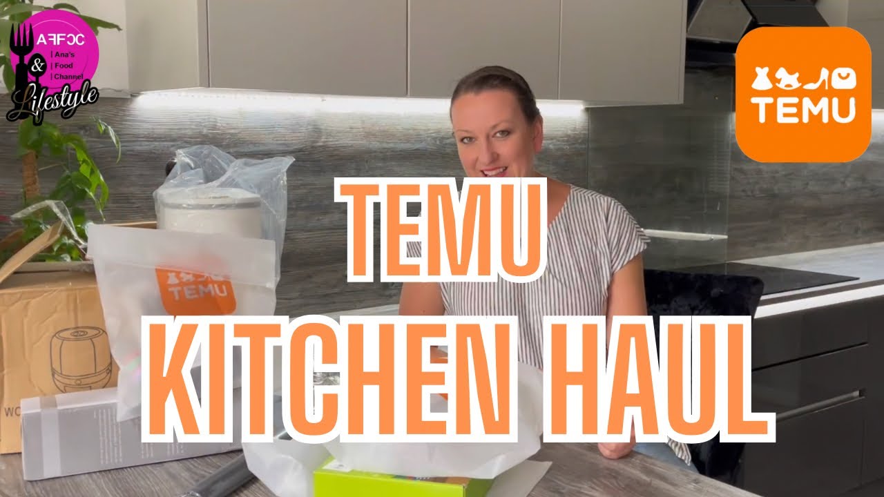 Temu Kitchen Haul | Prepping storage | Temu items review