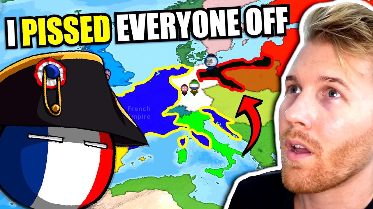 Can I Survive As PRUSSIA Against NAPOLEON'S France?! (Dummynation)