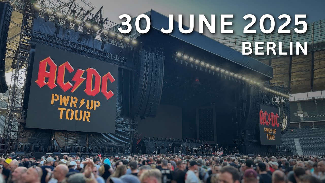 AC/DC Live in Berlin⚡️🎸🤘🏻Impressions | 30 June 2025