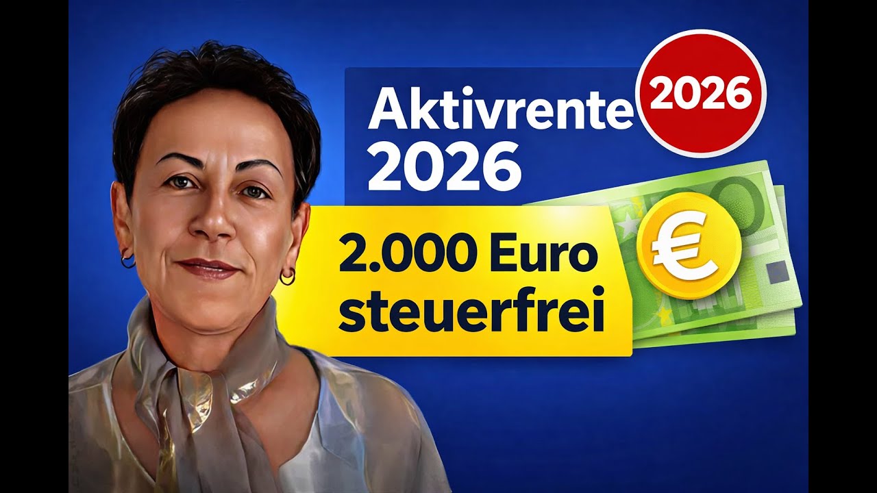 Aktivrente 2026: 2.000 € steuerfrei, aber Vorsicht vor diesen Fallen❗