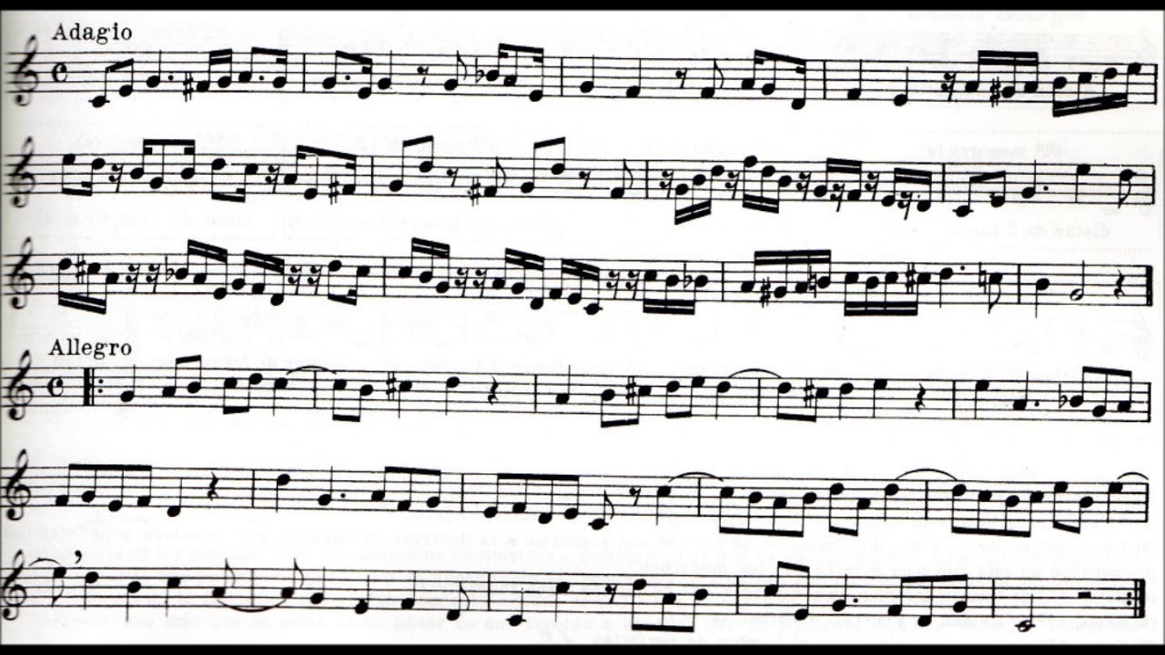 Método de Solfeo Hilarión Eslava  Lección 58