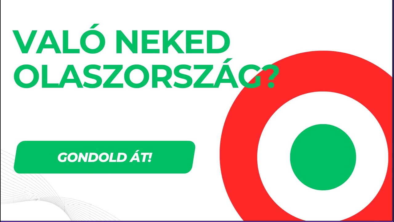 „Nem neked való az olasz ingatlanvásárlás, ha ilyen vagy”