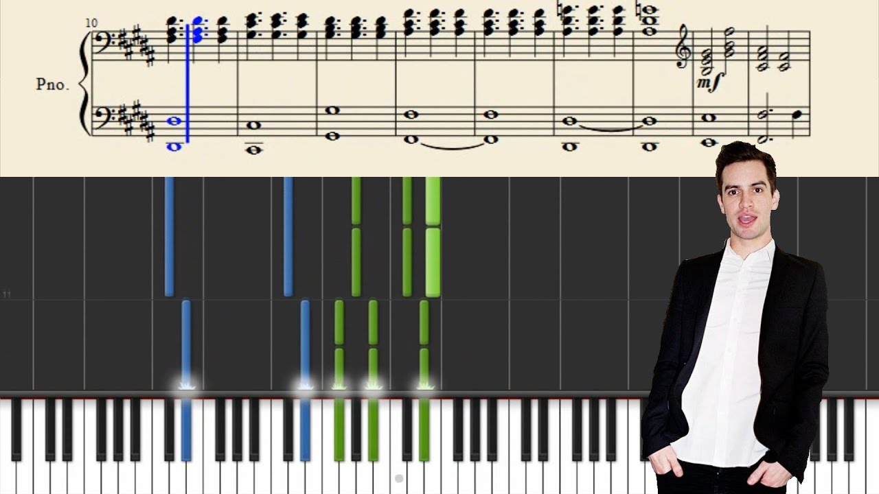 Panic! At The Disco - LA Devotee - Piano Tutorial + Sheets