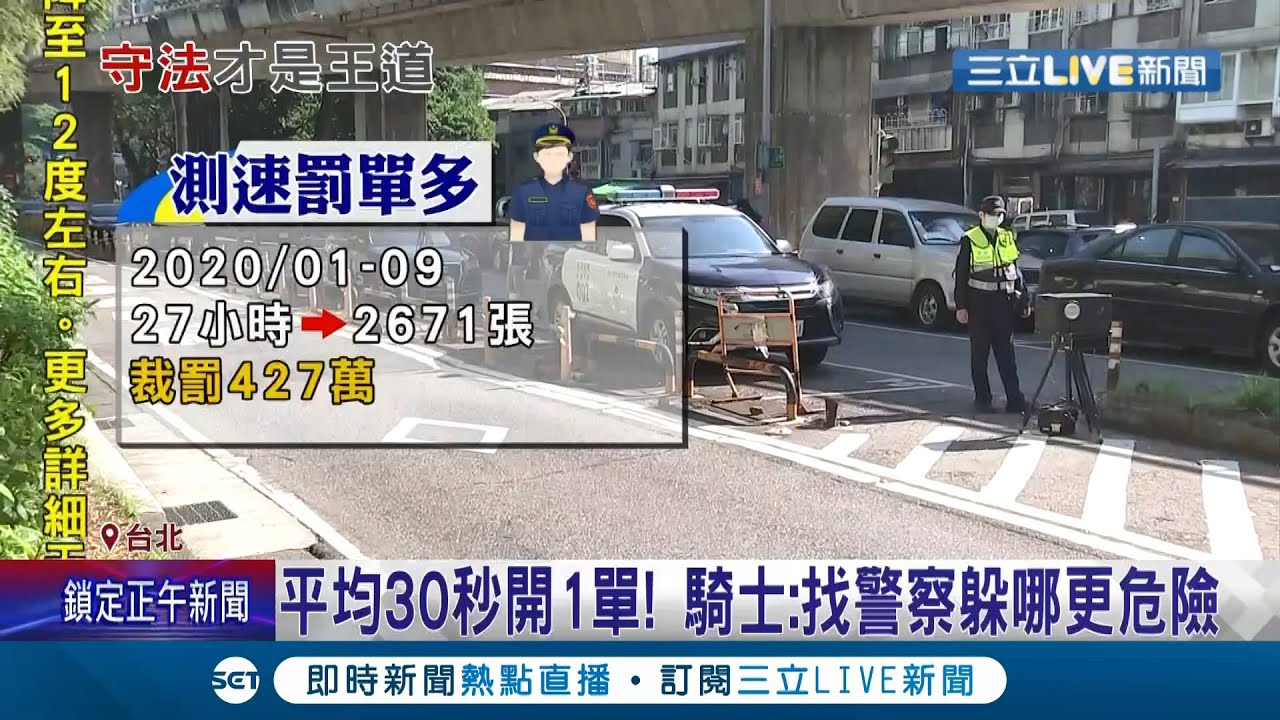 平均30秒開一張單！台北市