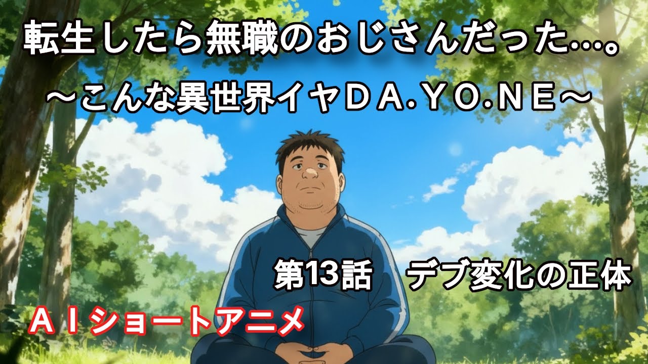 【第13話】デブ変化の正体｜転生したら無職のおじさんだった… | The Truth Behind His Weight Gain: Reborn as a Jobless Old Man