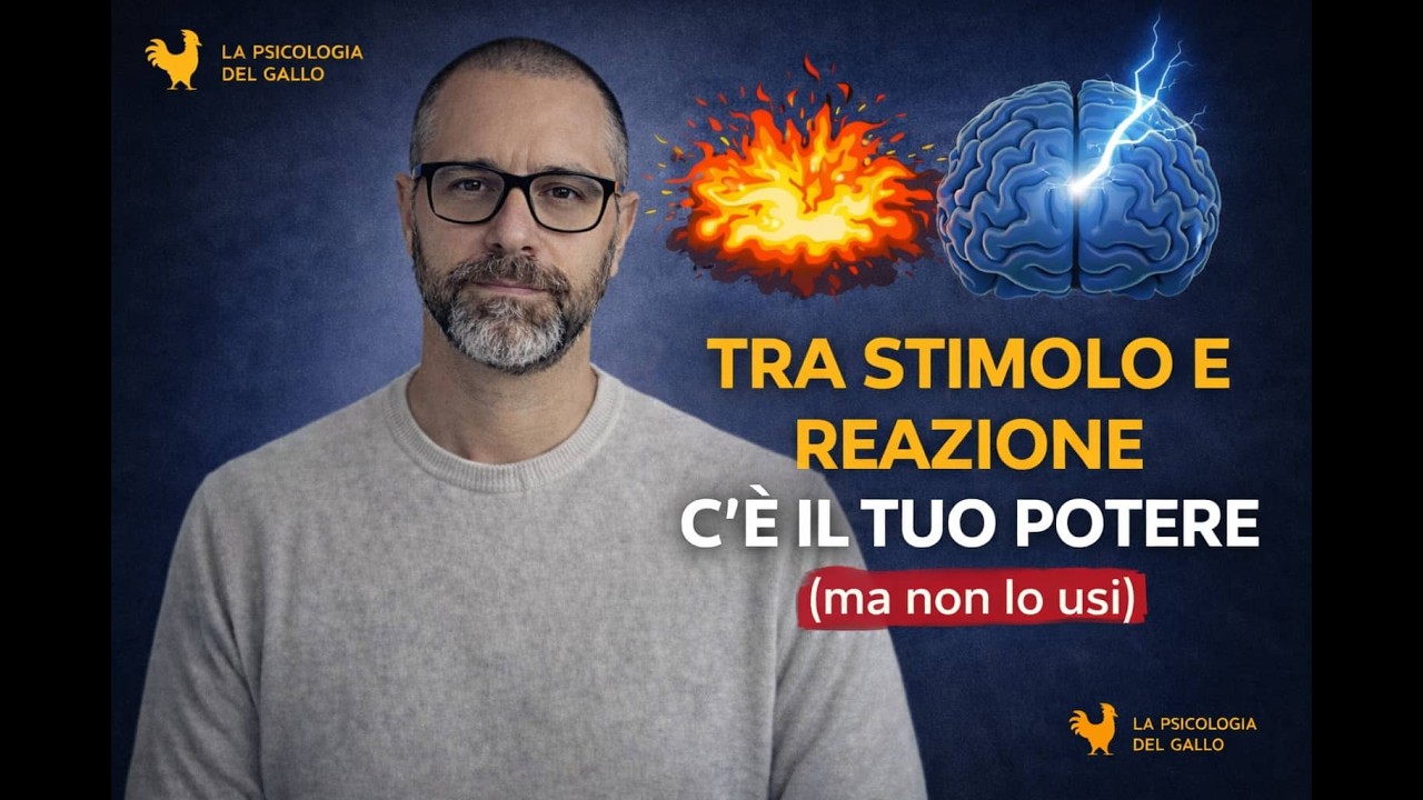 TRA STIMOLO E REAZIONE C’È IL TUO POTERE (ma non lo usi)