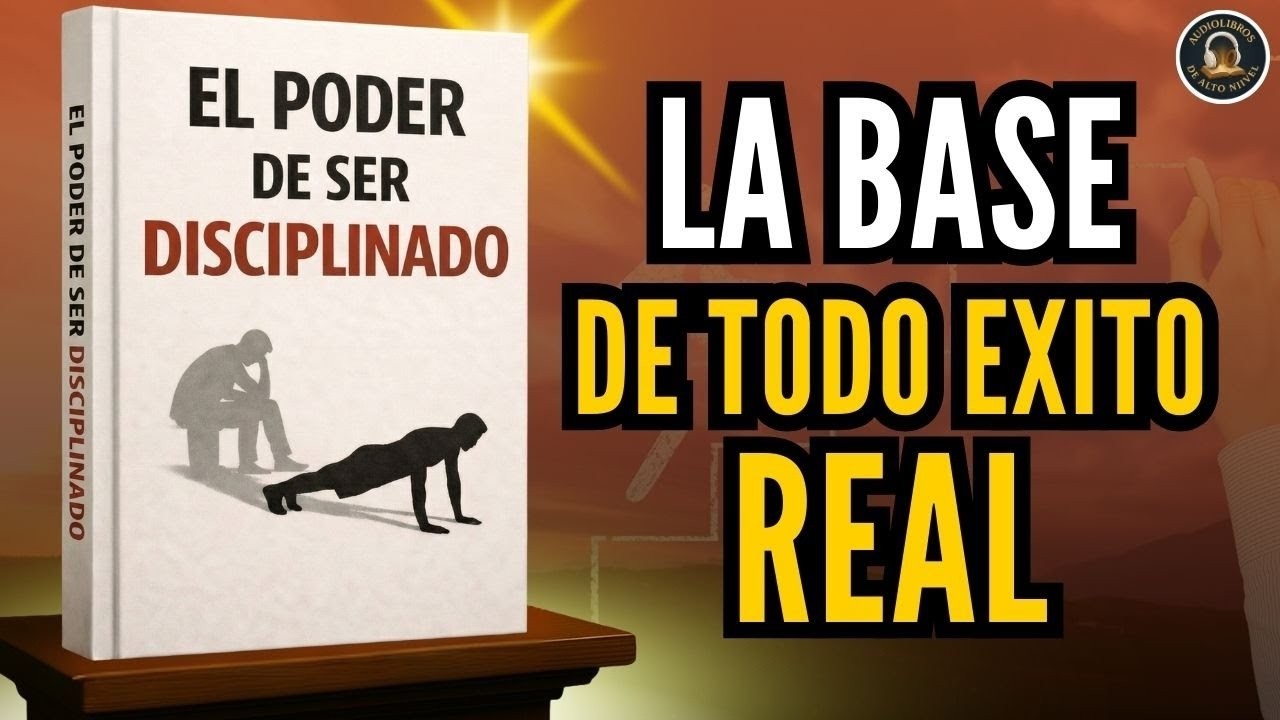 EL PODER DE SER DISCIPLINADO : La BASE de todo ÉXITO REAL | Audiolibro Completo