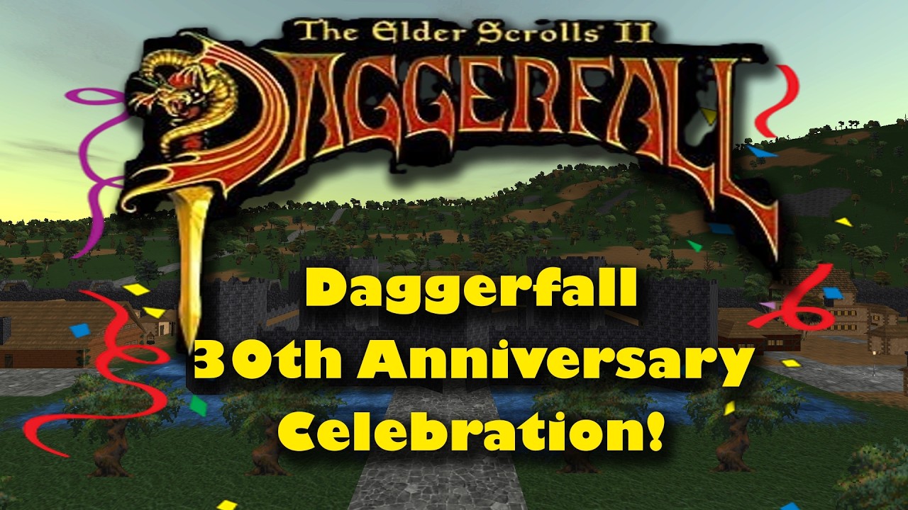 Daggerfall 30th Anniversary Celebration - Daggerfall Enhanced Online Multiplayer Server First Look!