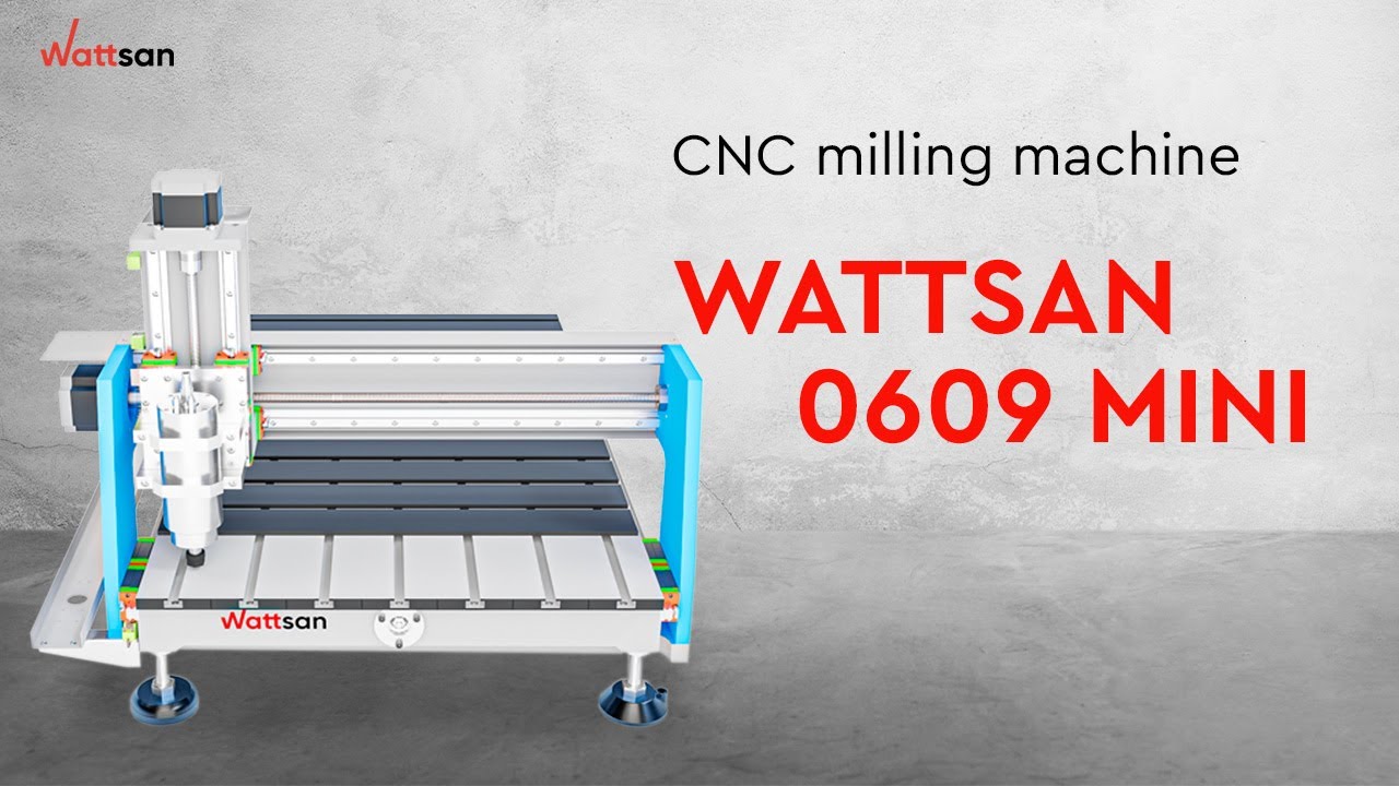 Desktop mini wood CNC router 600x900 mm Wattsan 0609 mini / Review