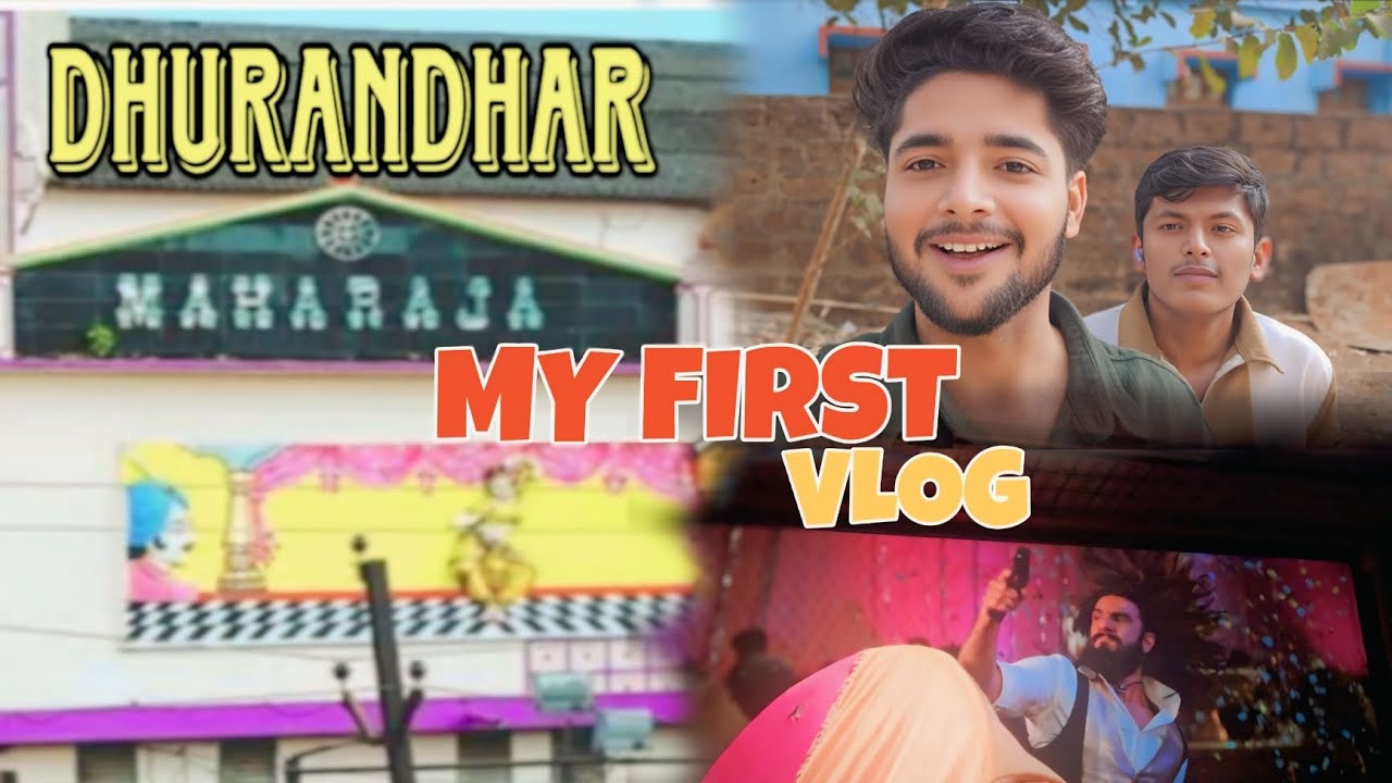 ମୋର ପ୍ରଥମ Vlog.....! Dekhilu ଧୂରନ୍ଧର movie 😲💯😎