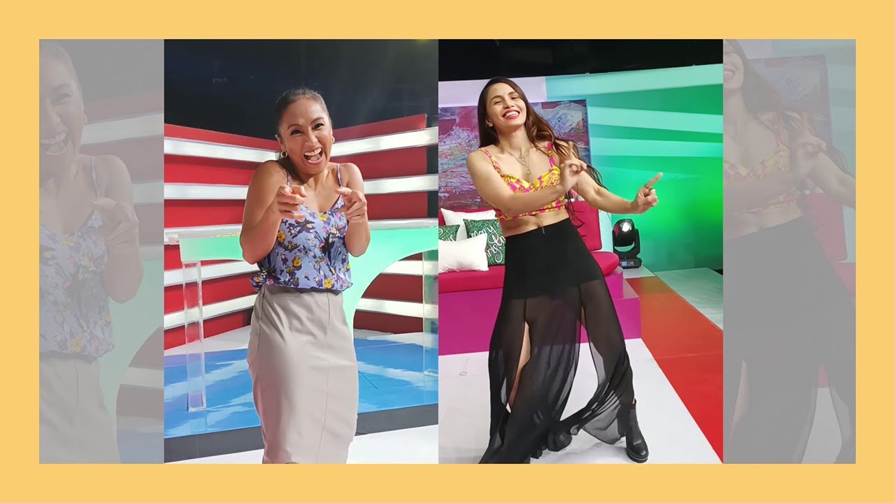 Sarap 'Di Ba?: Rochelle Pangilinan and Aira Bermudez's dance challenge | Online Exclusive