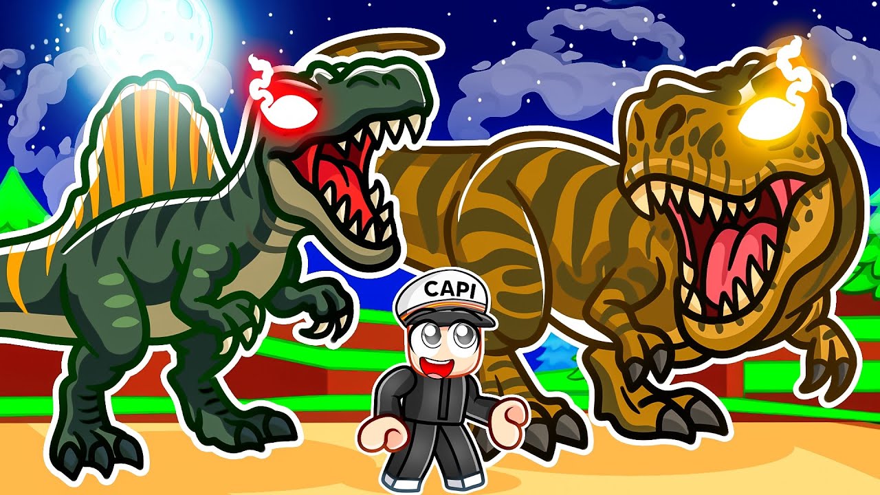 REBIRTH SPINOSAURUS vs REBIRTH T-REX in JURASSIC GENESIS