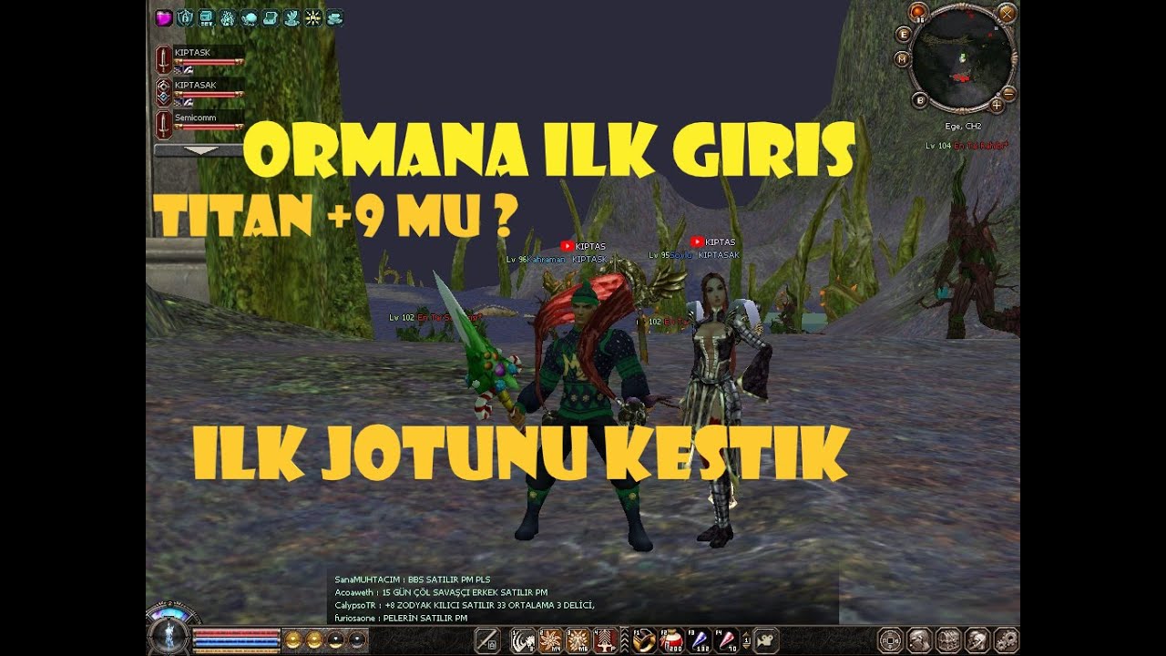 ORMANA GİRİŞ YAPTIK ! İLK JOTUNUMUZ ! METİN2 TR EGE #20