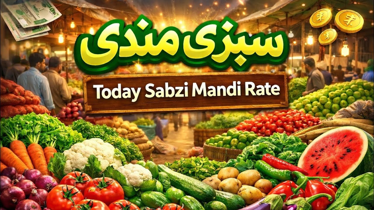 Rainy Day Impact! Today’s Vegetable & Fruit Prices in Narowal Sabzi Mandi | Empty Market Shocks Trad