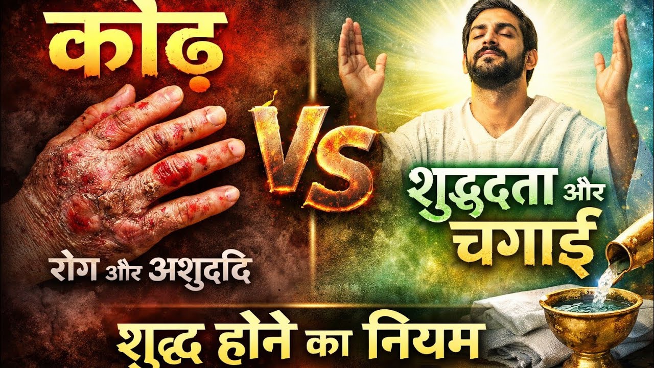 “कोढ़ की पहचान और शुद्ध होने की विधि (लैव्यवस्था 13–14) | “परमेश्वर जो शुद्ध करता है 
