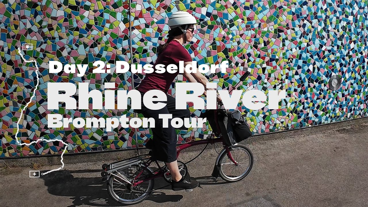 Rhine River Brompton Bike Tour: GERMANY (Monheim to Dusseldorf)