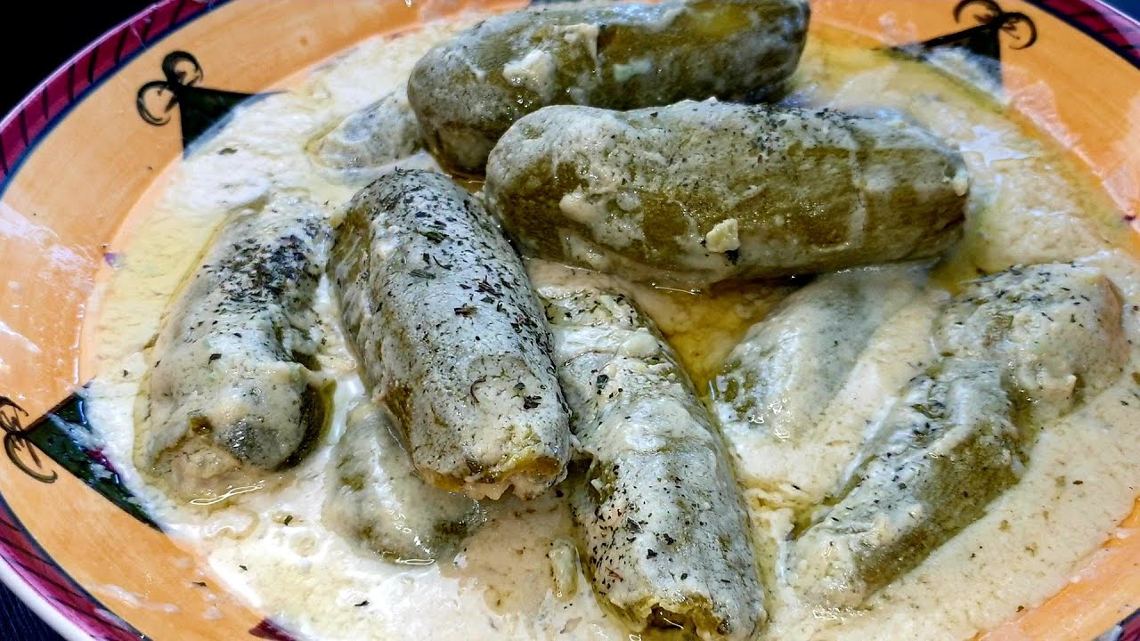 محشي الكوسا بطحينة ...أكلة تراثية ولا أطيب