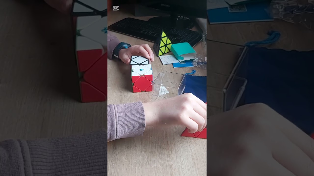 Gan Pyraminx ve Gan Skewb kutu açılımı!!!(mainim oldular)