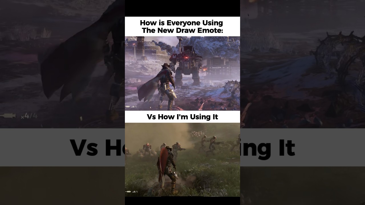 Everyone Else Vs Me - Helldivers 2