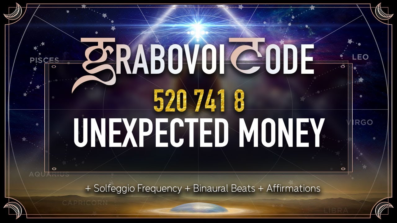 Grabovoi Numbers To Receive UNEXPECTED Money | Grabovoi Sleep Meditation with GRABOVOI Codes