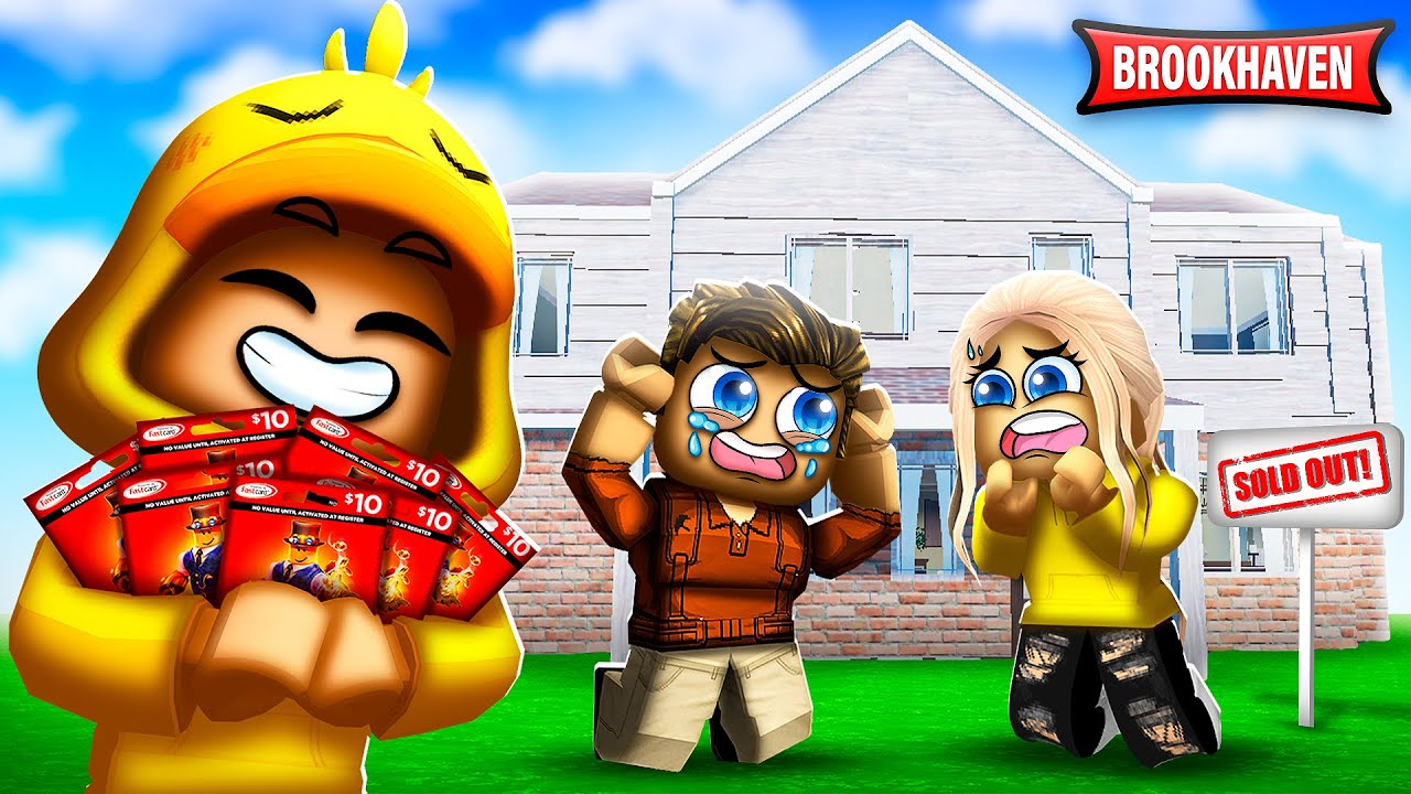Hij VERKOCHT Zijn FAMILIE'S HUIS Voor ROBUX! (Roblox)
