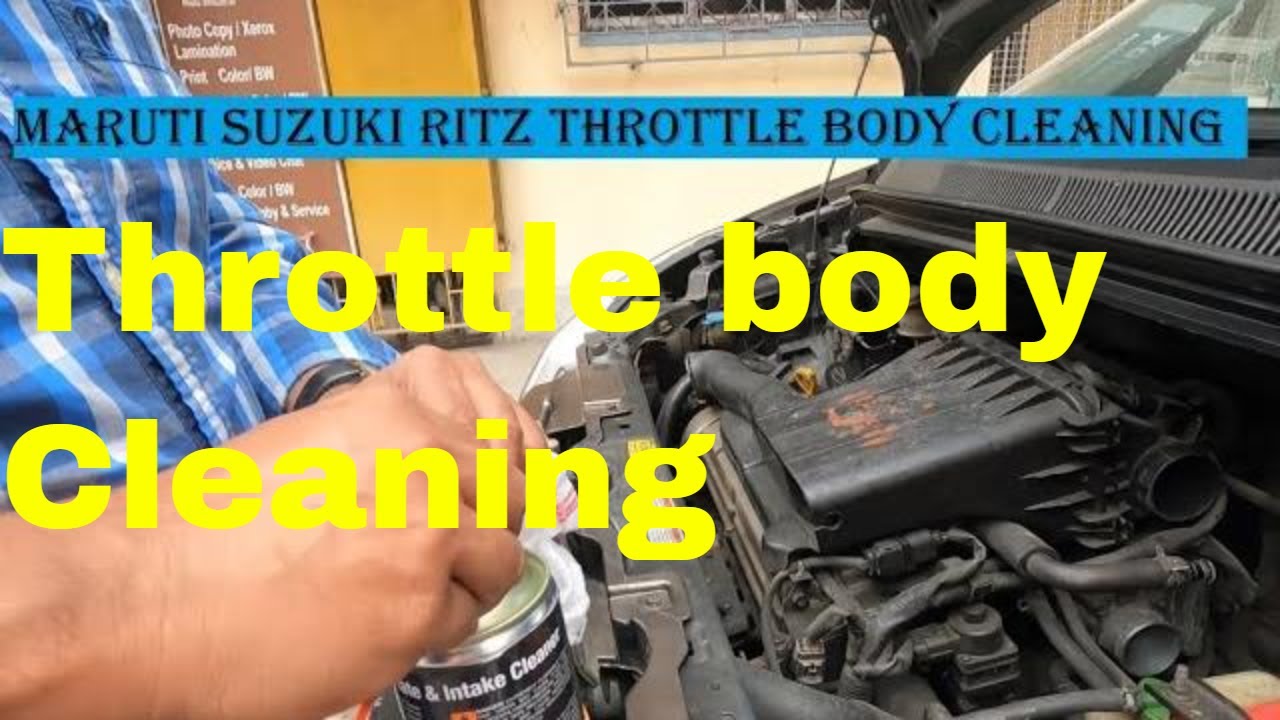Чистка корпуса дроссельной заслонки Maruti Ritz/Suzuki Splash своими руками #throttlebody #maruti...