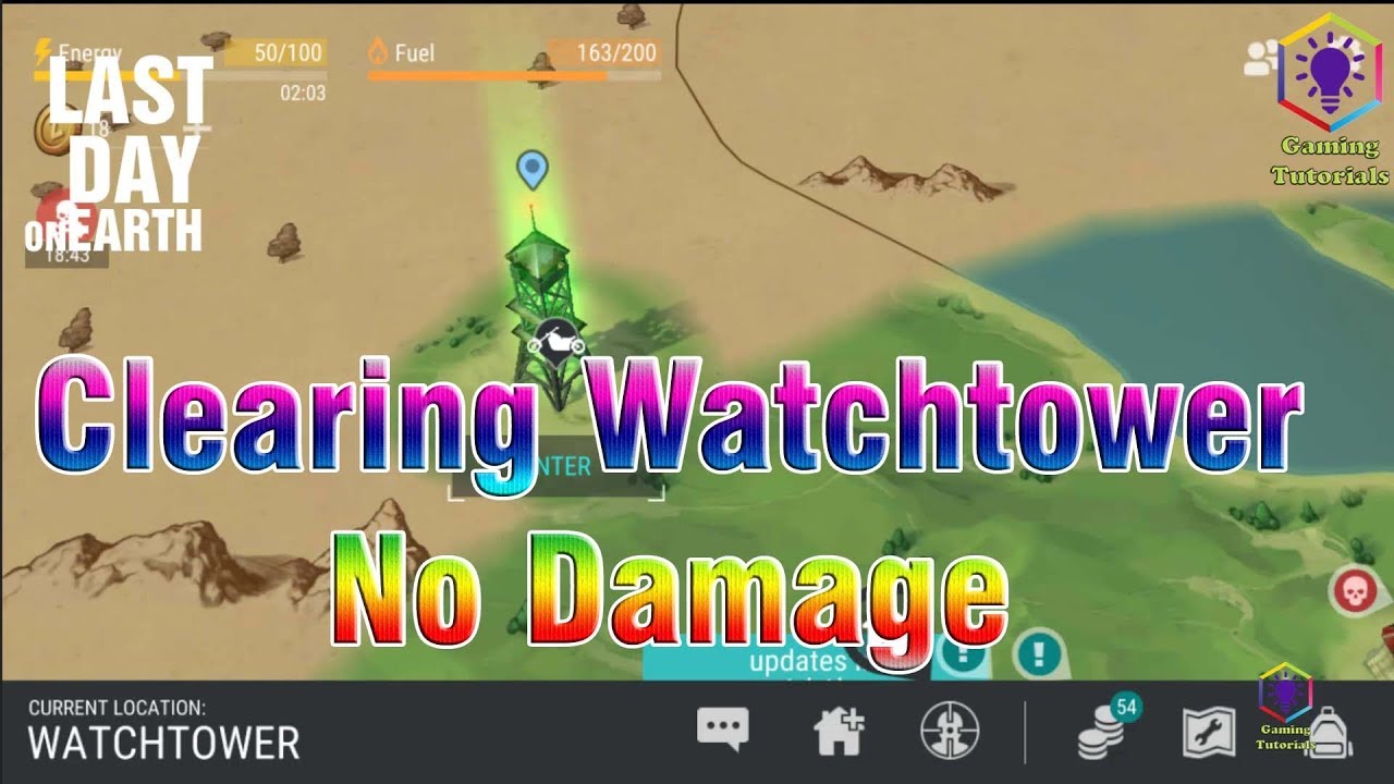 Clearing Watchtower No Damage - Last Day on Earth Survival