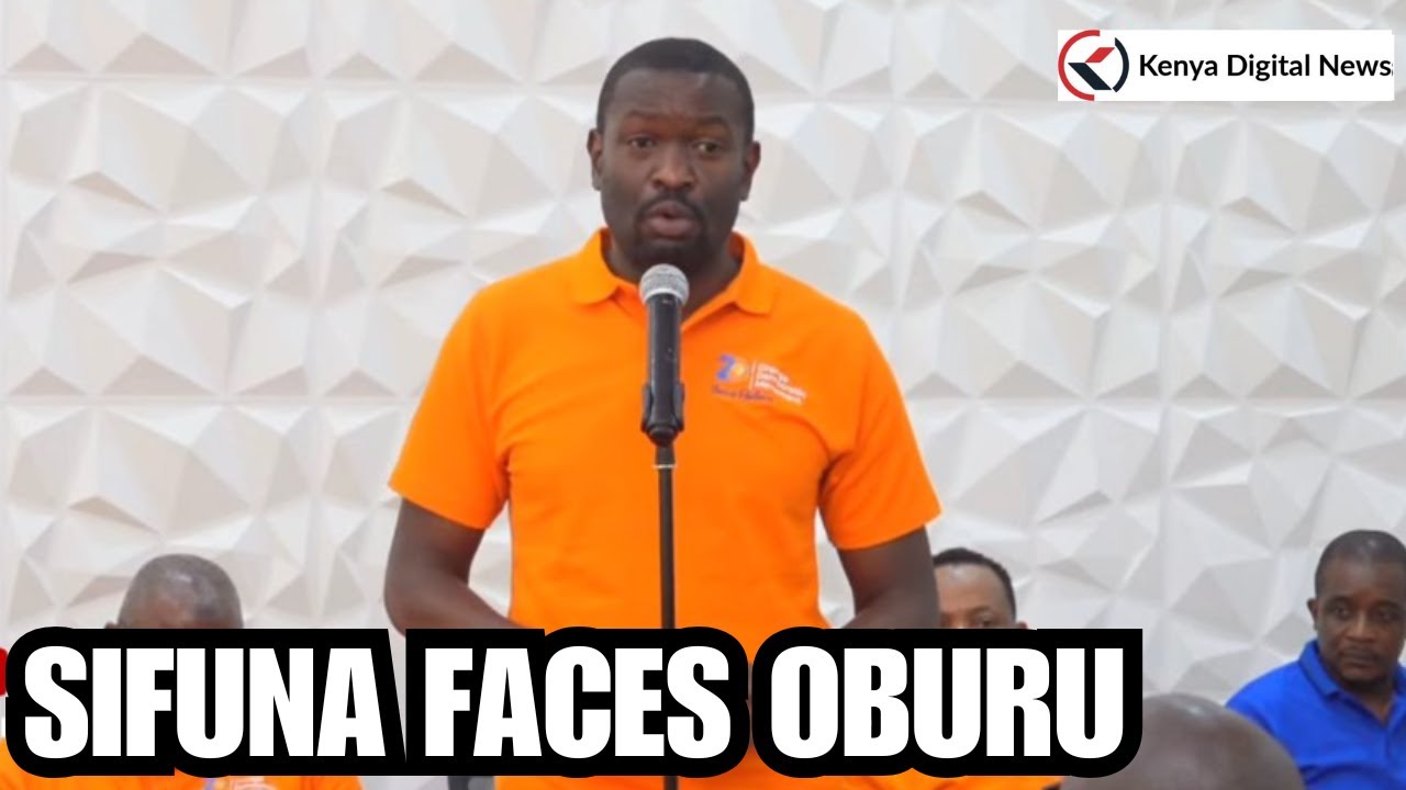 THIS MAN!! Listen to Sifuna's Explosive speech in front of ODM PL Oburu Oginga in Mombasa!!