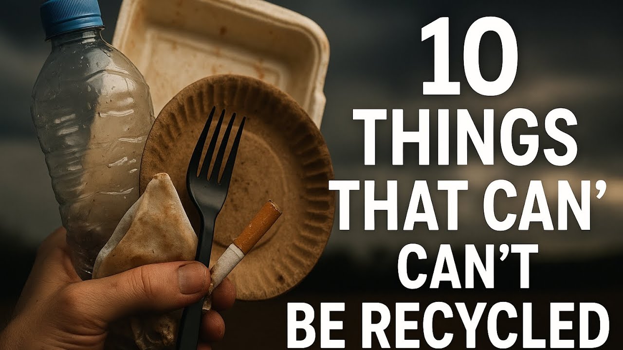 10 Things That Can't Be Recycled!