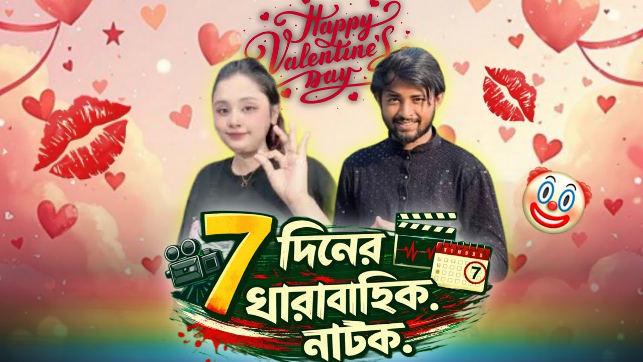 Valentine's Day উপলক্ষে 7 দিনের ধারাবাহিক নাটক । tranding ।  tiktokroastvideo​ । 