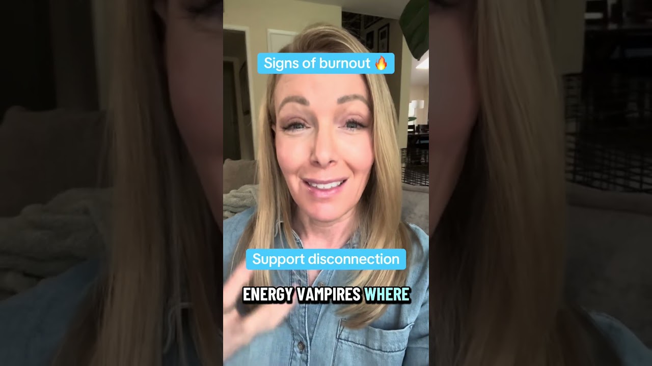 Signs of burnout 