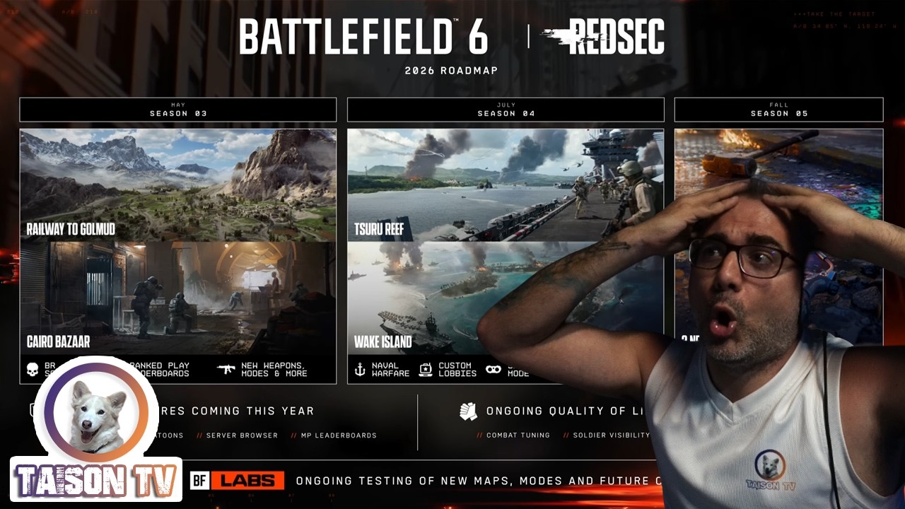 🚨Battlefield 6 Anuncia 7 Mapas Nuevos y las Season 3, 4 y 5 + Todo lo que le Habiamos Pedido