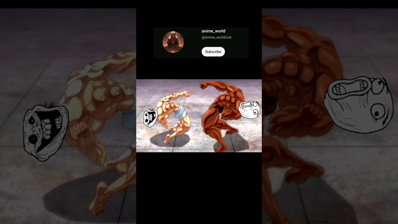 ||Oliva vs BAKI || 😱Part 2 🔥#anime #youtubeshorts #baki #bakihanma