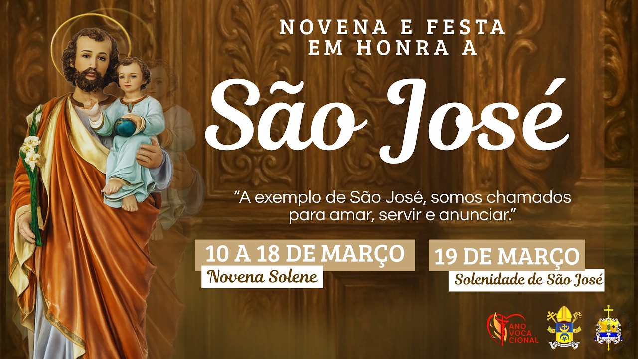 FESTA DE SÃO JOSÉ - SANTA MISSA SOLENE