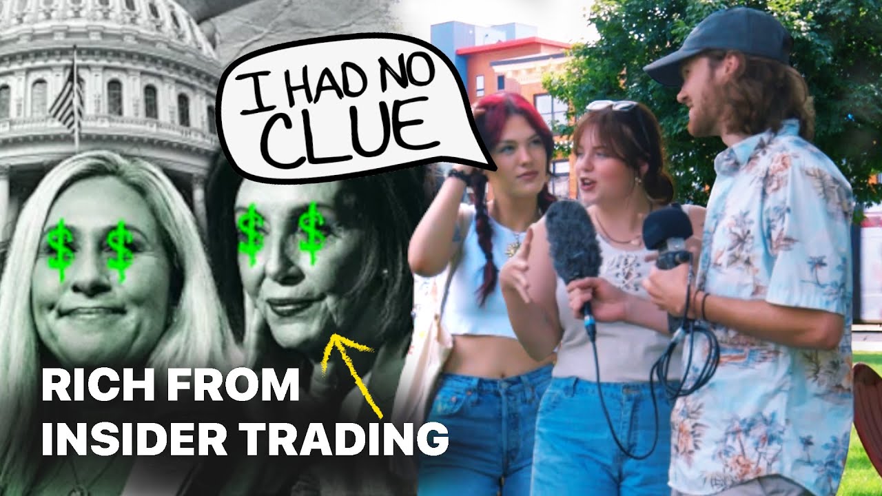 People React to Congress Cheating The Stock Market