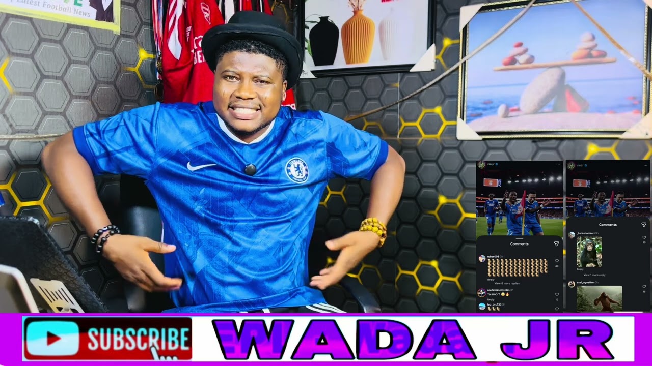 ⚫️✊🏿В 2026 году dem Dey оставят комментарий с эмодзи обезьяны к посту Винисиуса