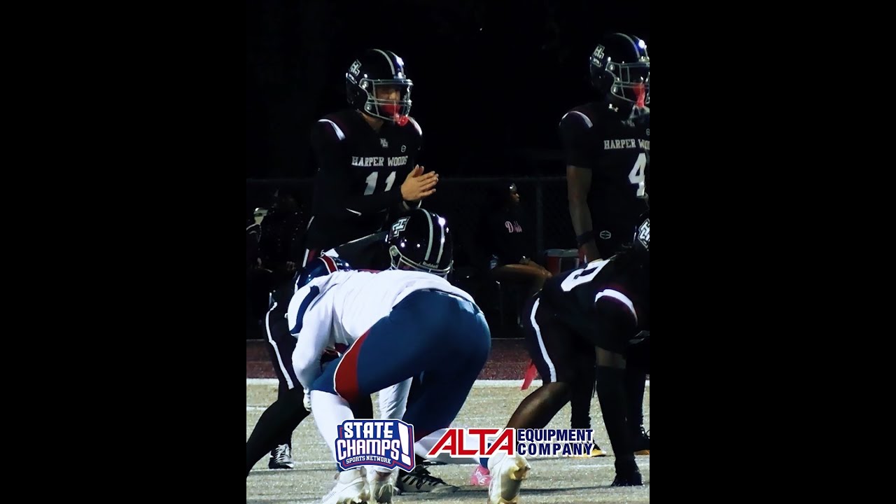 Deandre Bidden - Harper Woods | Long TD run vs. Mason