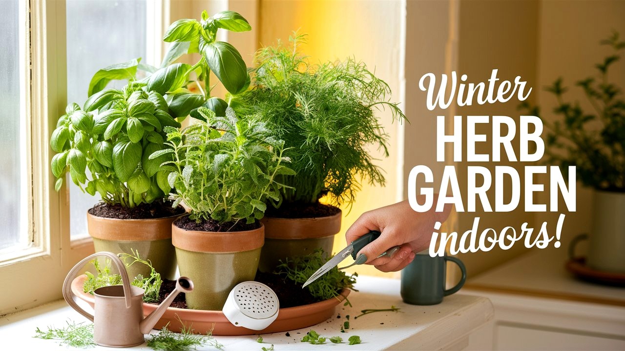 How to Set Up a Cozy Indoor Herb Garden for Winter | Grow Fresh Herbs Indoors